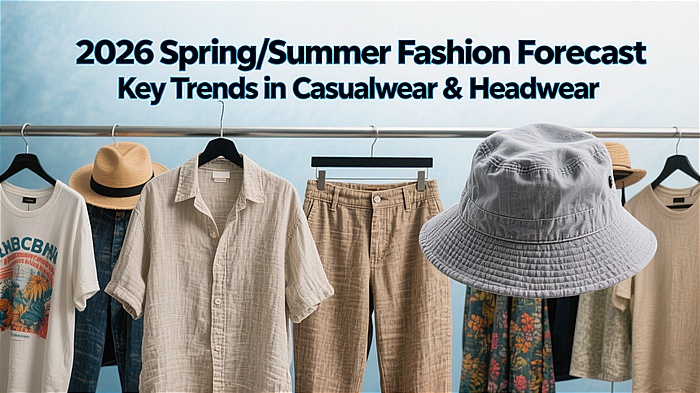 2026 Spring/Summer Fashion Forecast: Key Trends in Casualwear & Headwear