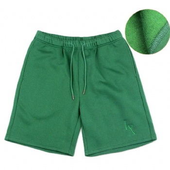 Custom Embroidered Logo Fleece-Lined Comfort Cotton Shorts